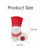 2 Pcs Large Size Christmas Stockings For Gift
