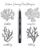 Fineliner Drawing Pen With POPIN Notebook
