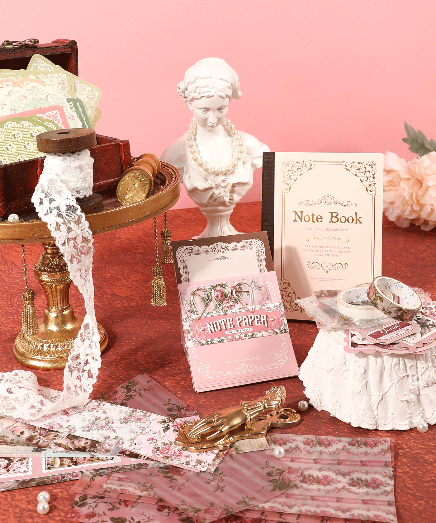 Vintage Reverie-Themed Grabie Scrapbook Club Box