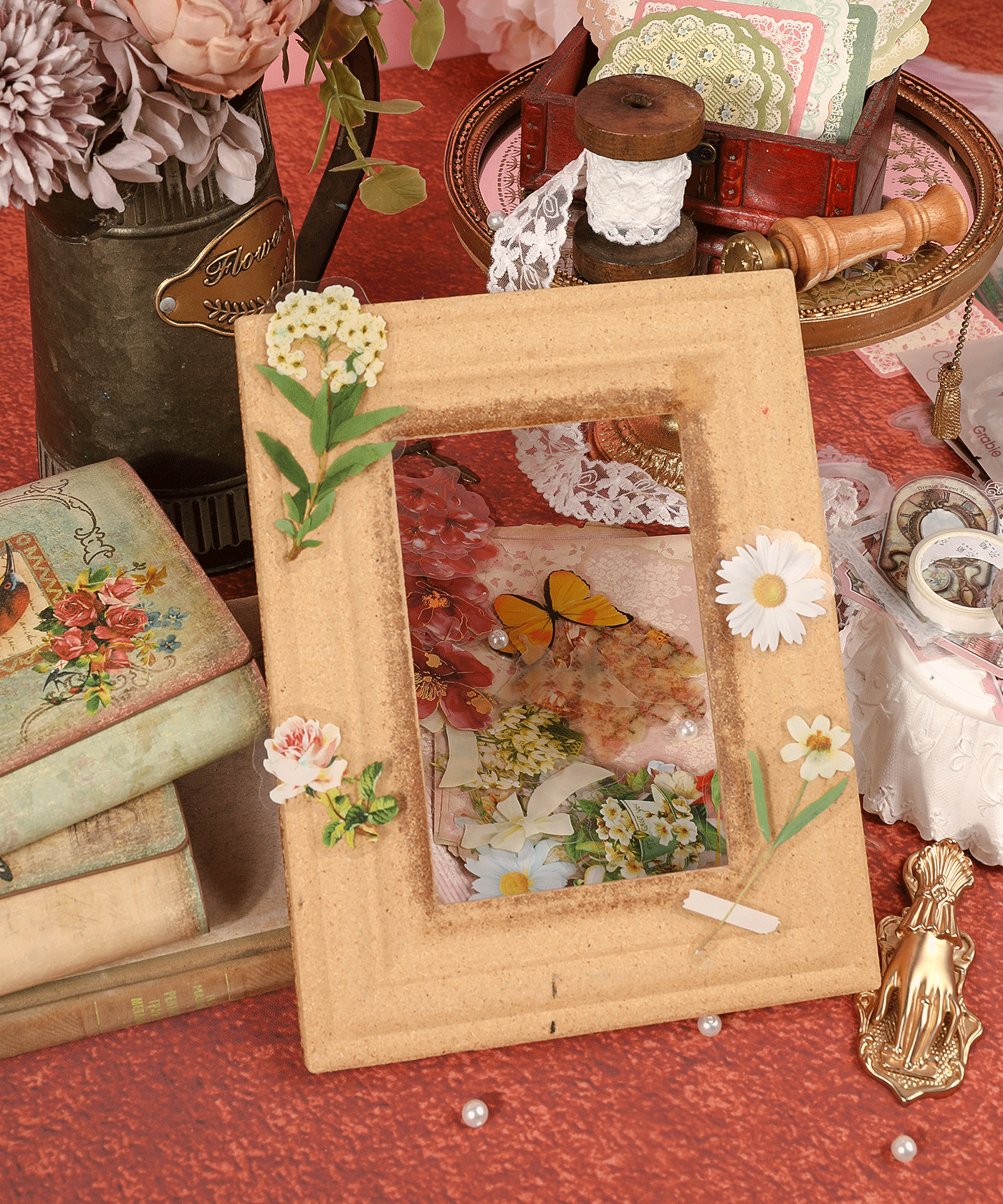 Vintage Reverie-Themed Grabie Scrapbook Club Box