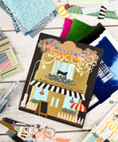 Cozy Pop Stores-Themed Grabie Scrapbook Club Box