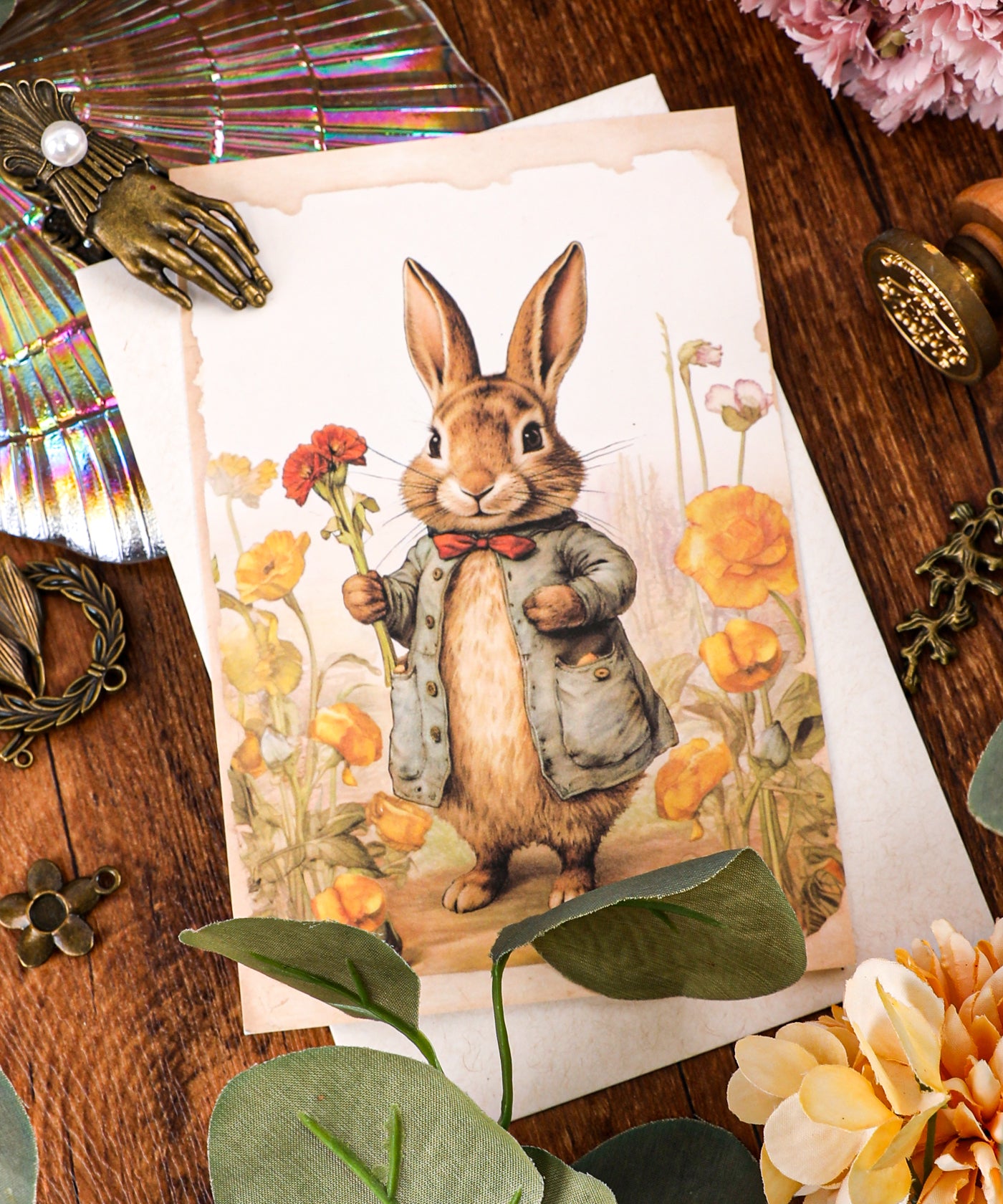 Grabie Exclusive 6 Pack Postcards With 6 Matching Envelopes