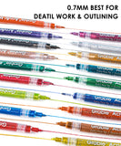 Metallic Acrylic Paint Marker Set Of 18