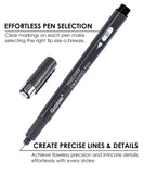 Fineliner Drawing Pen With POPIN Notebook