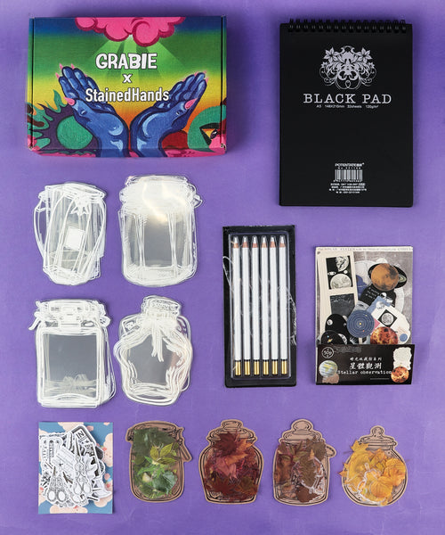 Past Pack - August Grabie X @StainedHands Craft Club Box - Grabie®