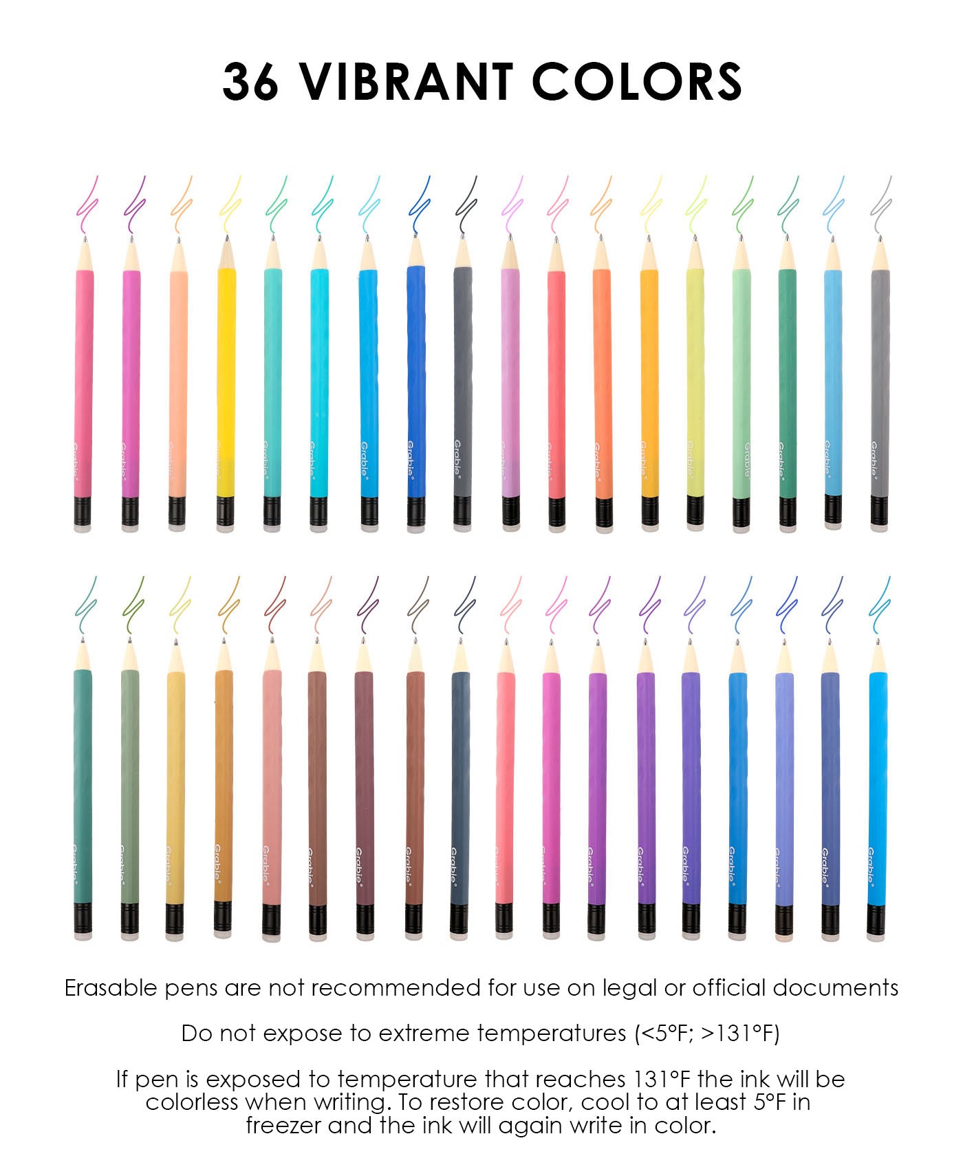 Medium Point Erasable Gel Pen Set