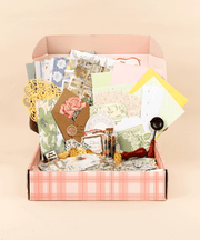 Sending Your Warm Wishes-Themed Grabie Scrapbook Club Box