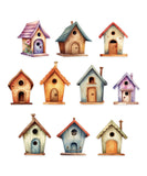 20 Pcs Grabie Exclusive Fairybird House Sticker Set