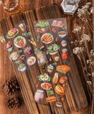 6 Sheets Grabie Exclusive Farmer's Market Sticker Set