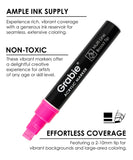 Broad Tip Acrylic Paint Marker Set Of 12