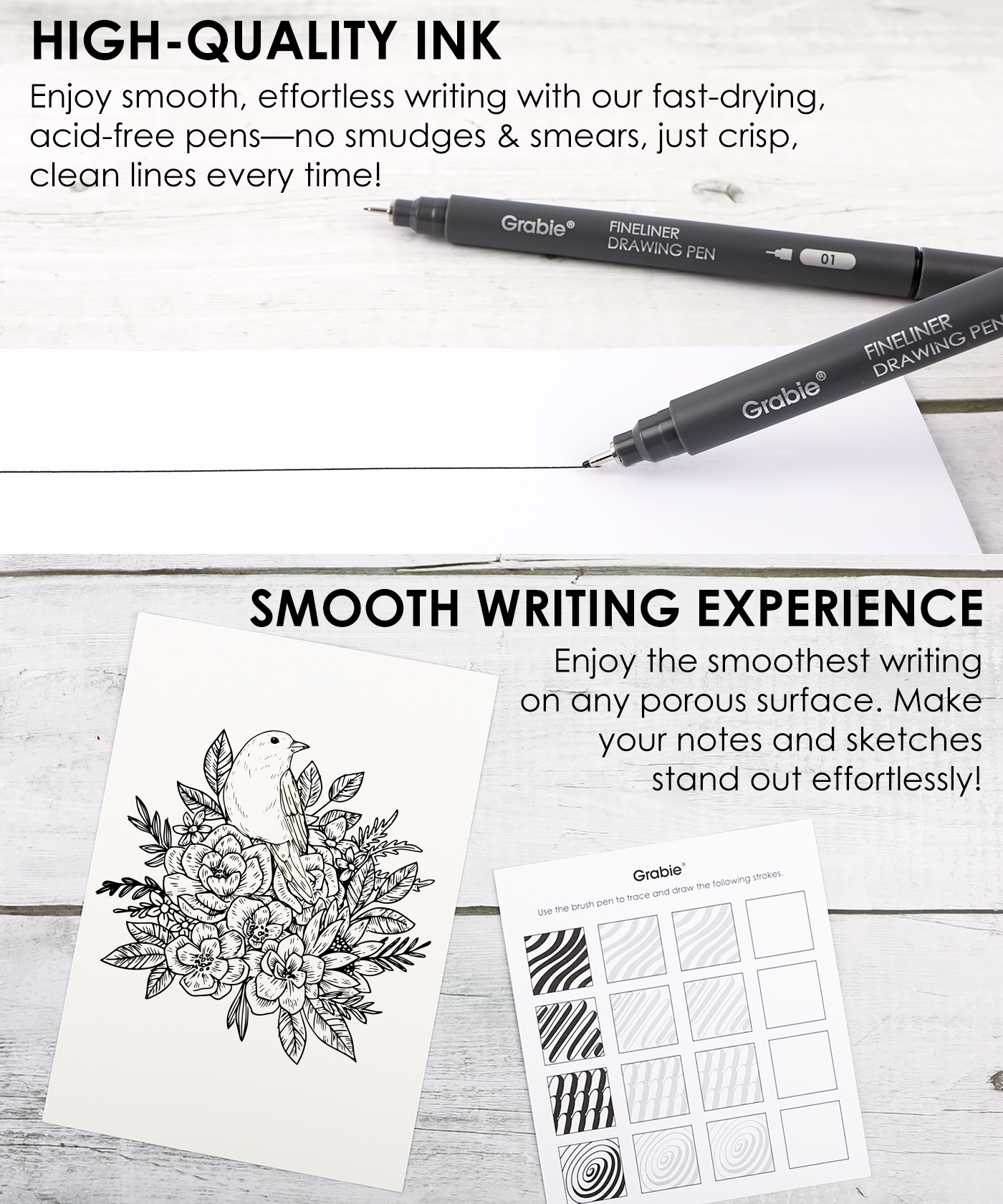 Fineliner Drawing Pen Set Of 12