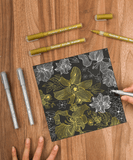 Gold & Silver Extra Fine Tip Acrylic Paint Marker Set Of 6