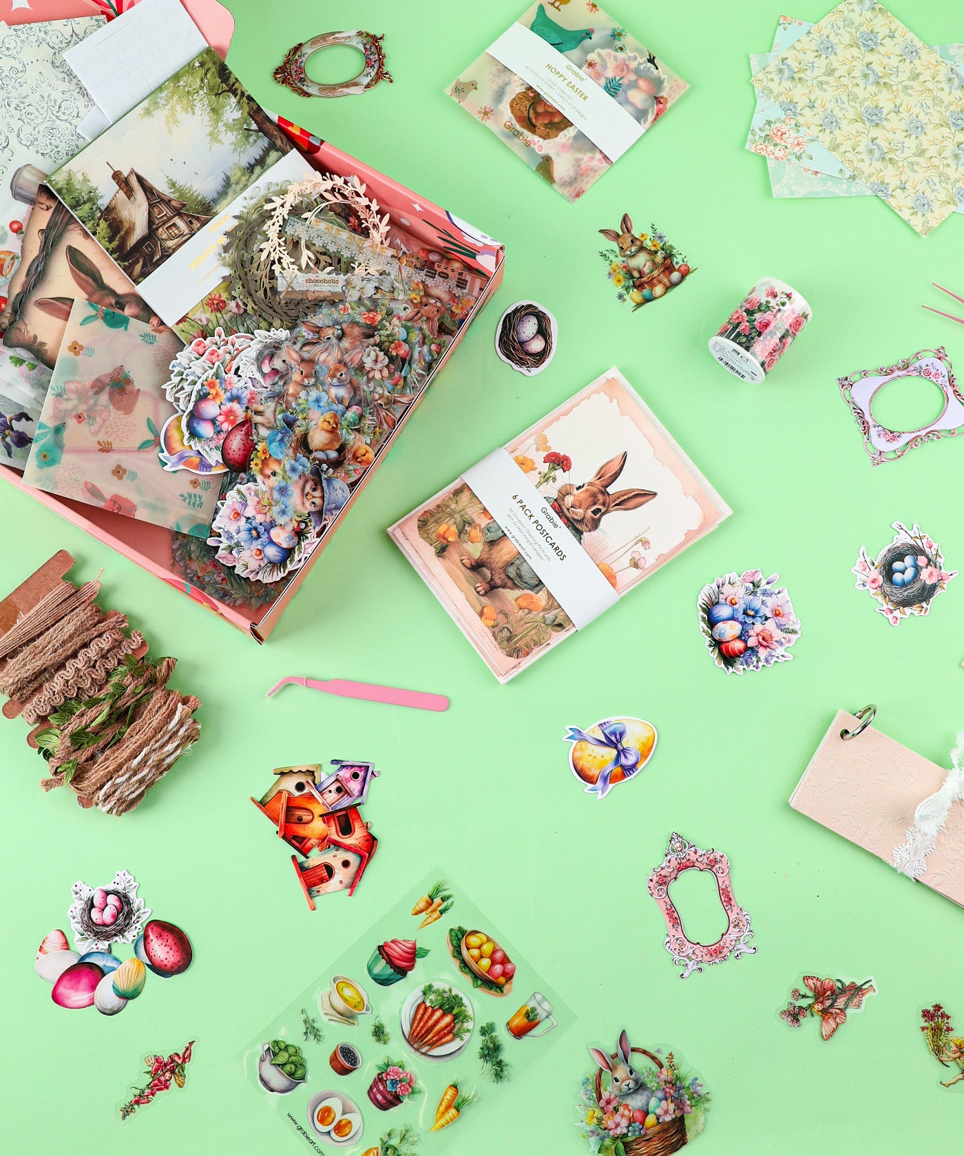 Easter-Themed Grabie Scrapbook Club Box