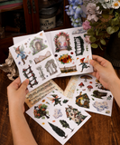 24 Sheets Grabie Exclusive Whimsical Wonders Sticker Book