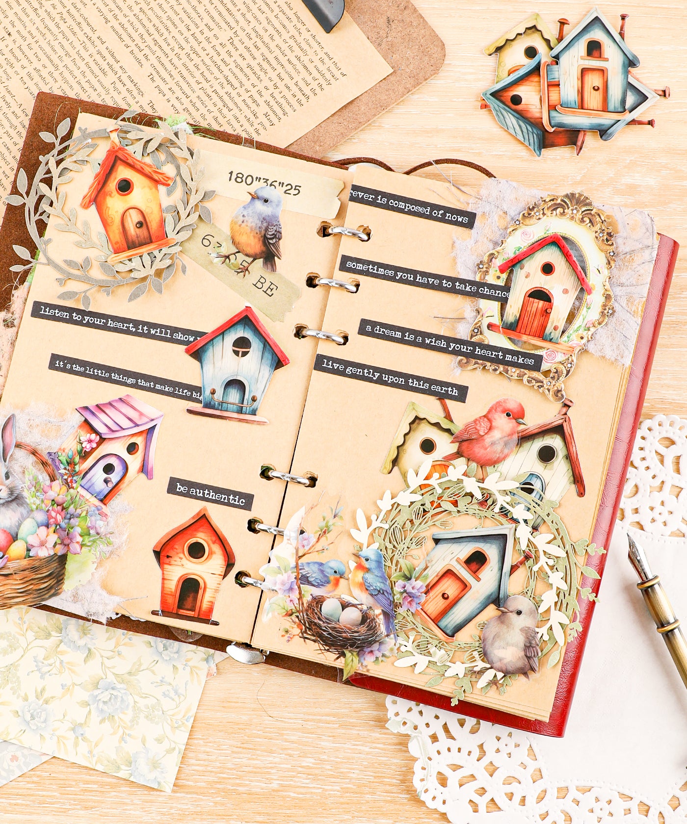 20 Pcs Grabie Exclusive Fairybird House Sticker Set