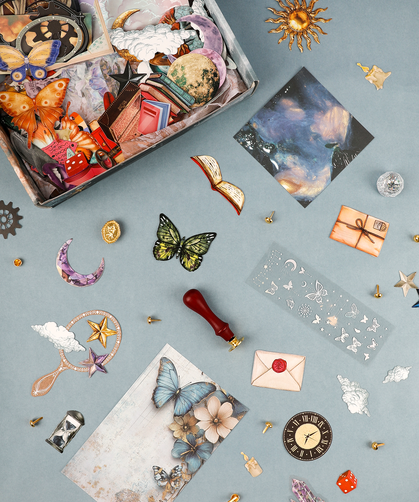 Dreamscape Mystique-Themed Grabie Scrapbook Club Box