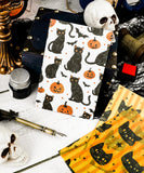 12 Sheets Grabie Exclusive Scaredy Cat Paper Set