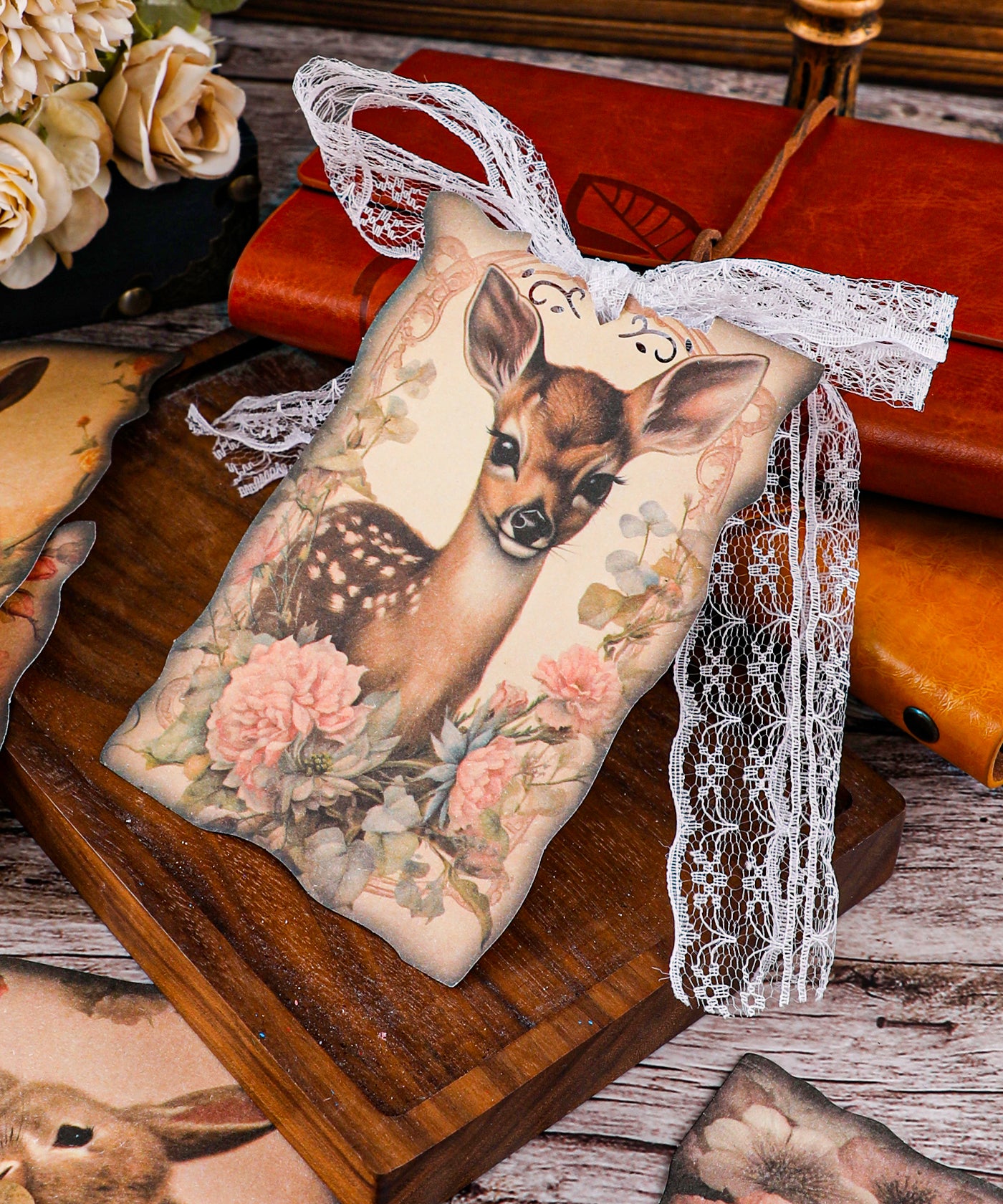 20 Sheets Grabie Exclusive Silent Woodland Paper Set