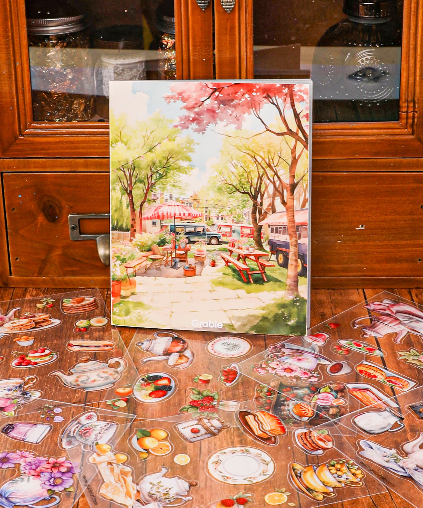 Spring-Themed Grabie Scrapbook Club Box