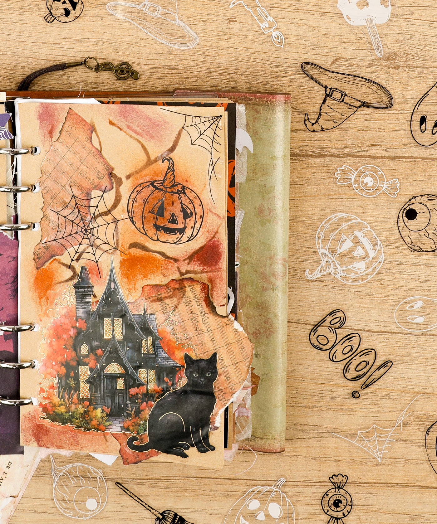 40 Pcs Grabie Exclusive Monster Mash Sticker Set