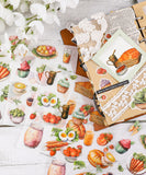 6 Sheets Grabie Exclusive Farmer's Market Sticker Set