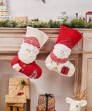 2 Pcs Large Size Christmas Stockings For Gift