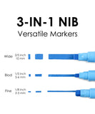 Broad Tip Acrylic Paint Marker Set Of 12