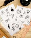 40 Pcs Grabie Exclusive Monster Mash Sticker Set