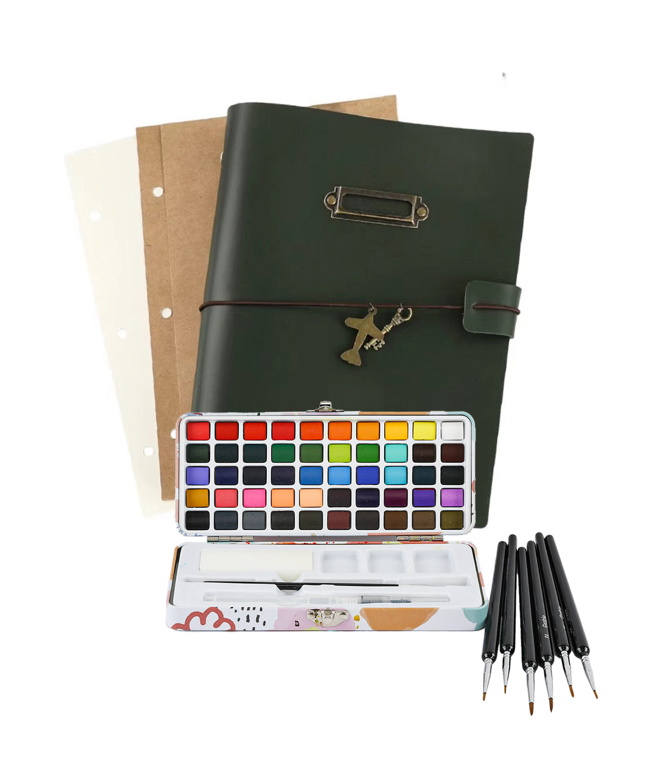 Watercolor Deluxe Travel Kit Favorites Bundle - Grabie®
