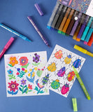 Iridescent Glitter Acrylic Paint Marker Set Of 24