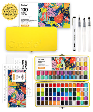 All-In-One Premium Watercolor Set of 100