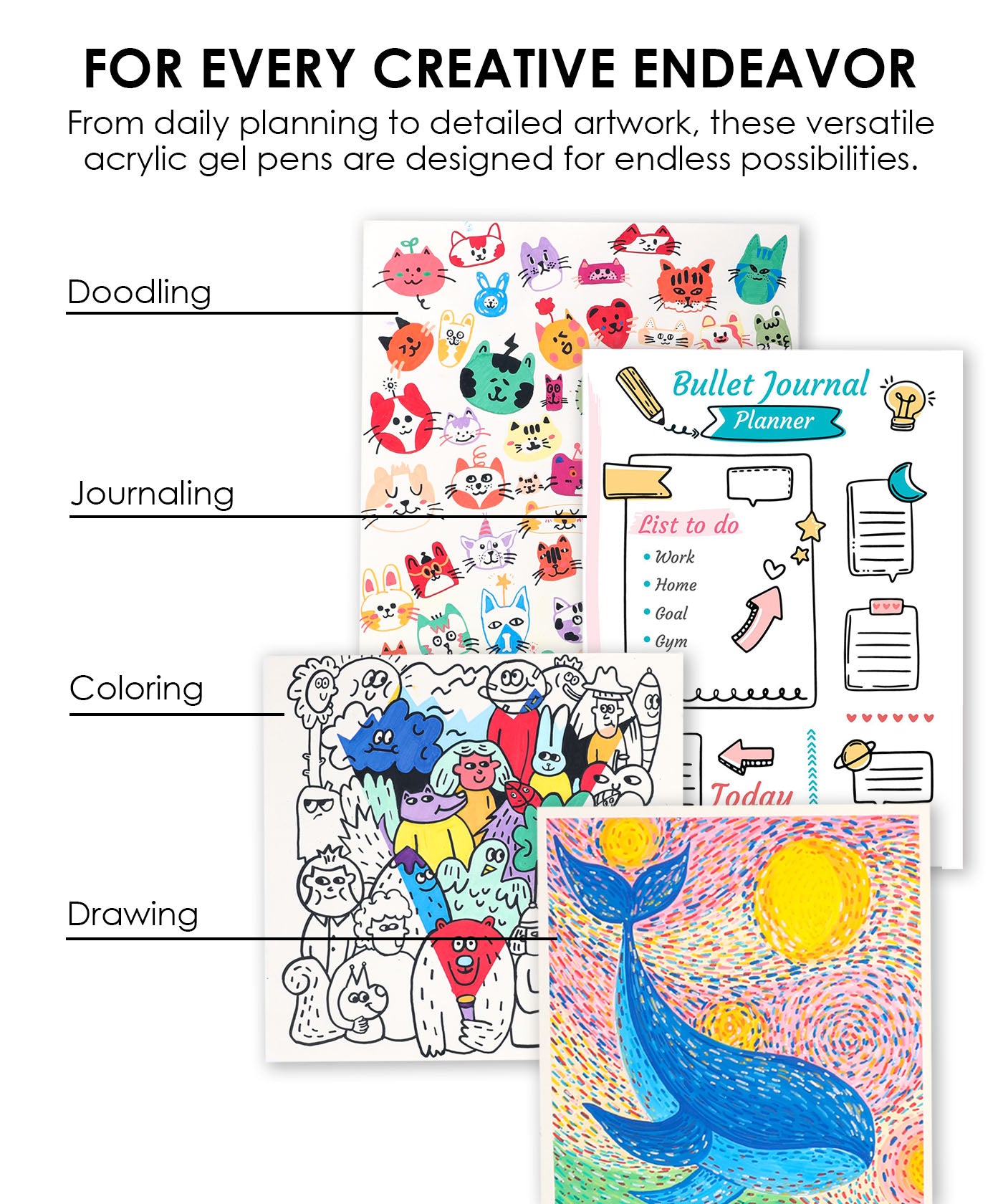 Bold & Bright Coloring Kit