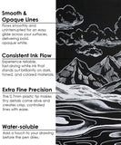 Extra Fine Tip Acrylic Paint Marker Set Of 6