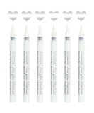 White Extra Fine Tip Acrylic Paint Marker Set Of 6