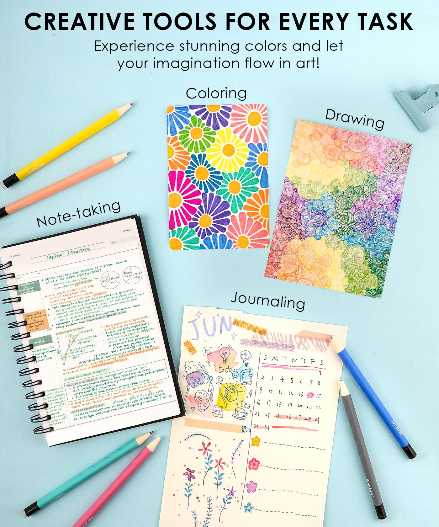 Grabie Medium Point Erasable Gel Pen Set Of 36 - Erasable Pens, Pen Eraser, Erasable Pen, Best Pens For Note Taking, Erasable Gel Pens, Best Pens For Journaling, Eraseable Pens, Good Pens For Journaling, Ink Eraser Pen, Best Erasable Pen, Best Erasable Pens, Grabie Journal Pens, Grabie Journal Pen, Grabie Stationery Pens, Grabie Stationeries, Grabie Art, Grabie Art Supplies, Grabie Supplies, Grabie Drawing Pens, Grabie Drawing Pen