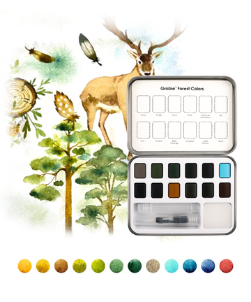 Good Watercolor Sets, Portable Watercolor Set, Good Watercolor Sets, Mini Travel Watercolor Set, Watercolor Half Pan, Watercolor Paints, Watercolor Set, Easy Watercolor Painting, Watercolor Painting Supplies, Pocket Watercolor Set, Grabie Watercolor, Grabie Watercolor Paint, Grabie Watercolor Paint Set, Grabie Best Watercolor Set, Grabie Watercolor With Brush, Grabie Art, Grabie Art Supplies, Grabie Watercolor With Brush