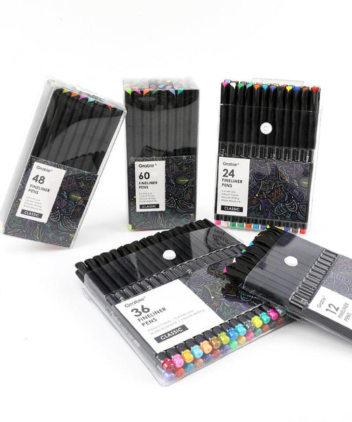 Colored Fineliner Pens - Set of 100 — Shuttle Art