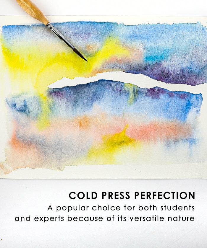 15 Sheets 140LB Watercolor Pad - Grabie