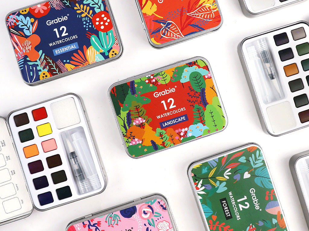 🏞️Paint Where You Are: 5 Pocket Watercolor Sets for Every Mood & Moment