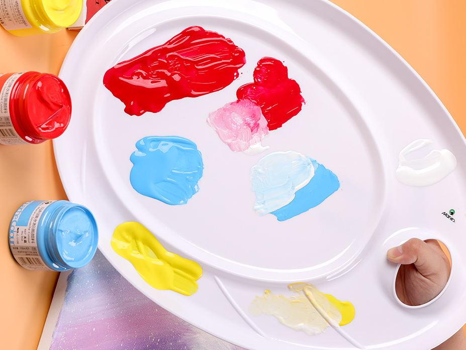 How to Clean a Paint Palette - Grabie