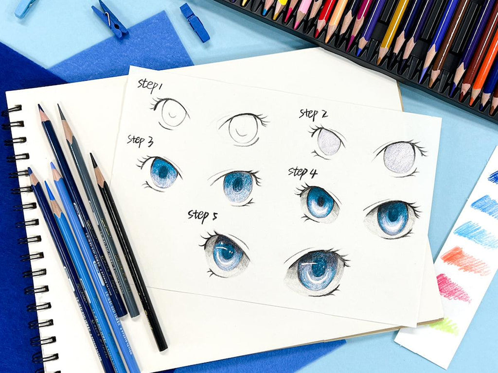 How To Draw Anime Eyes Female Pictures And Cliparts, - Beautiful Anime Eyes  Drawing, HD Png Download, png download, transparent png image |  PNG.ToolXoX.com