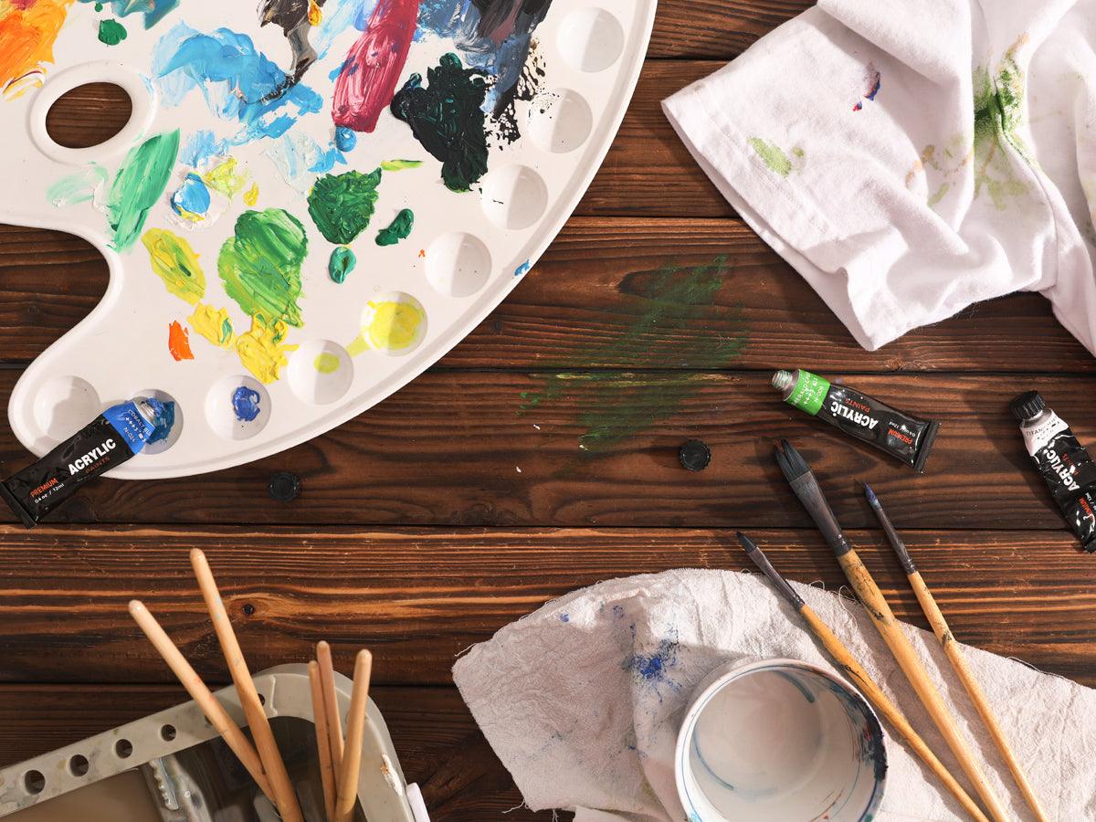 How to Get Acrylic Paint Out of Clothes and Other Surfaces Easily? - Grabie