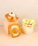 Feel-Good Stress Relief Foam Squishy - Fried Egg Bun