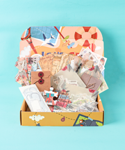 Travel-Themed Grabie Scrapbook Club Box