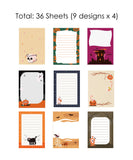 36 Sheets Halloween Exclusive Desktop Notepad Jotter