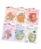 120 Pcs Flower Story Sticker Set