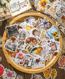 200 Pcs Collection Of Old Times Sticker Set