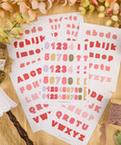 7 Sheets Grabie Exclusive Sweet Holiday Sticker Set