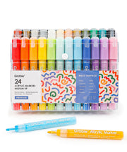 Medium Tip Acrylic Paint Marker Set Of 24