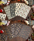 32 Sheets Christmas Surprises Material Paper Set